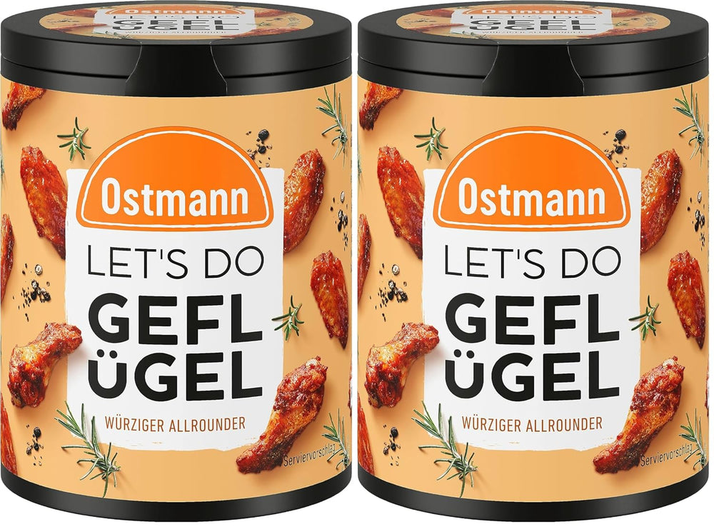 Ostmann Gewürze - Let's Do Fisch Allrounder | Gewürzsalz für Bratfisch, Flammlachs und Meeresfrüchte | Würziger Allrounder mit Senf, Zitrone und Dill | 85 g in recyclebarer Metalldose