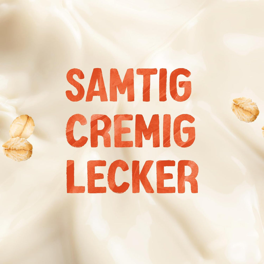 Alpro Haferdrink ohne Zucker – Milchalternative auf Haferbasis – Vegan und laktosefrei – Reich an Ballaststoffen, Calcium und Vitaminen – 8 x 1 L