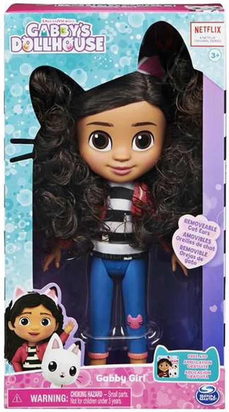 DREAMWORKS GABBY'S DOLLHOUSE - 20cm große Gabby Girl Puppe, geeignet für Kinder ab 3 Jahren