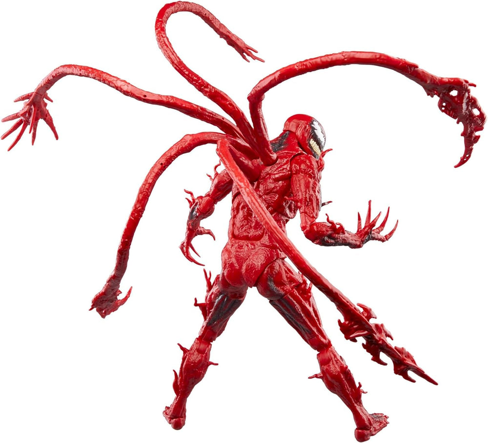 Marvel Legends Series Carnage, figurină de acțiune de lux de colecționat pentru Venom: Let There Be Carnage, 15 cm, roșu Action figures Naty Shop