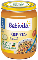Meniuri De la 6 luni couscous-legume Mama si Copilul Naty Shop 190 grame Reteta noua