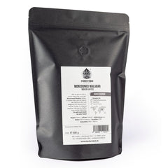 Cafea STARKER TOBAK Monsooned Malabar, boabe întregi, prăjite manual - prăjire medie, India, 100% Arabica, potrivită pentru cafea filtrată, presă franceză, aparate de cafea complet automate, delicată cu stomacul - aciditate deosebit de scăzută