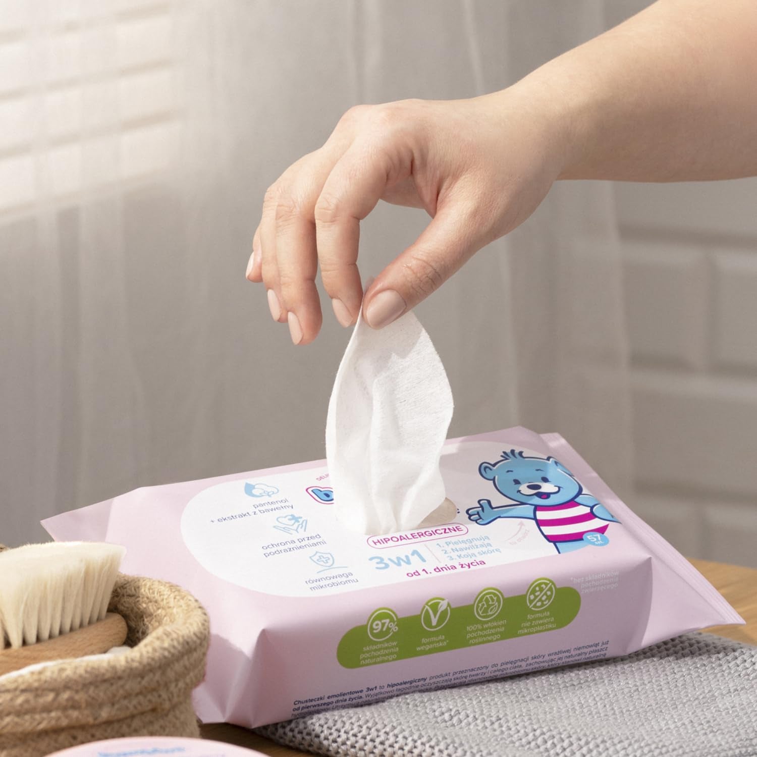 Șervețele 3 în 1 4x57 buc