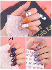 EBANKU 576 bucăți unghii scurte prin presare cu lipici de unghii, 12 culori unghii artificiale mate scurte, 8 unghii artificiale strălucitoare scurte, 4 unghii artificiale cu sclipici