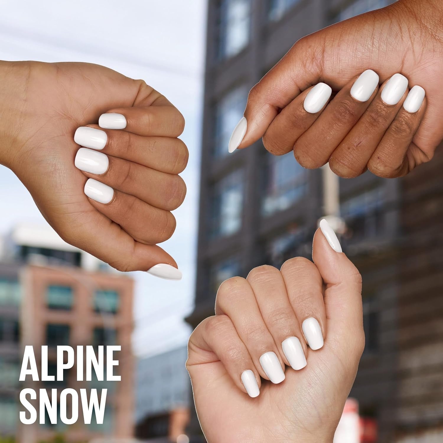 Oja Maybelline New York Super Stay Ink Bonder 940 Alpine Snow – ojă de lungă durată pentru unghii puternice și culoare intensă, 12,3 ml