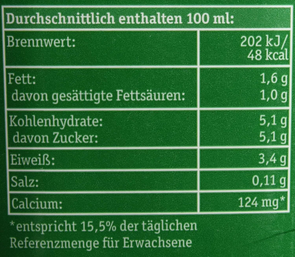 Berchtesgadener Land Haltbare Bergbauern-Milch, 1.5% Fett, 12er Pack (12 x 1 l)