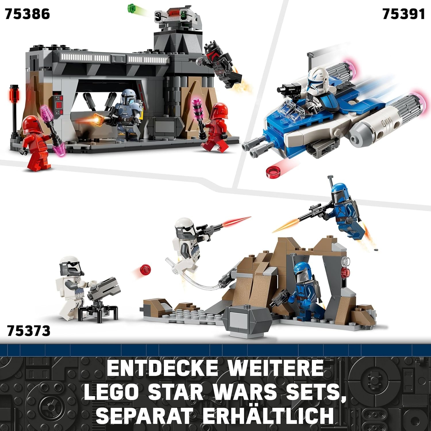 LEGO Star Wars X-Wing Mech al lui Luke Skywalker, cărămizi de jucărie de colecționat, aventură de acțiune, idee de cadou pentru băieți și fete creative cu vârsta de 6+ 75390 Seturi de constructie Besuche den LEGO-Store