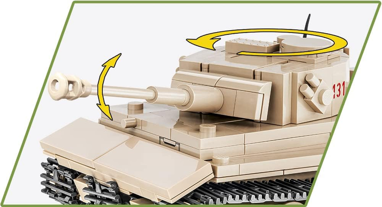 COBI 2710 Tiger Bausteine, Wüstensand