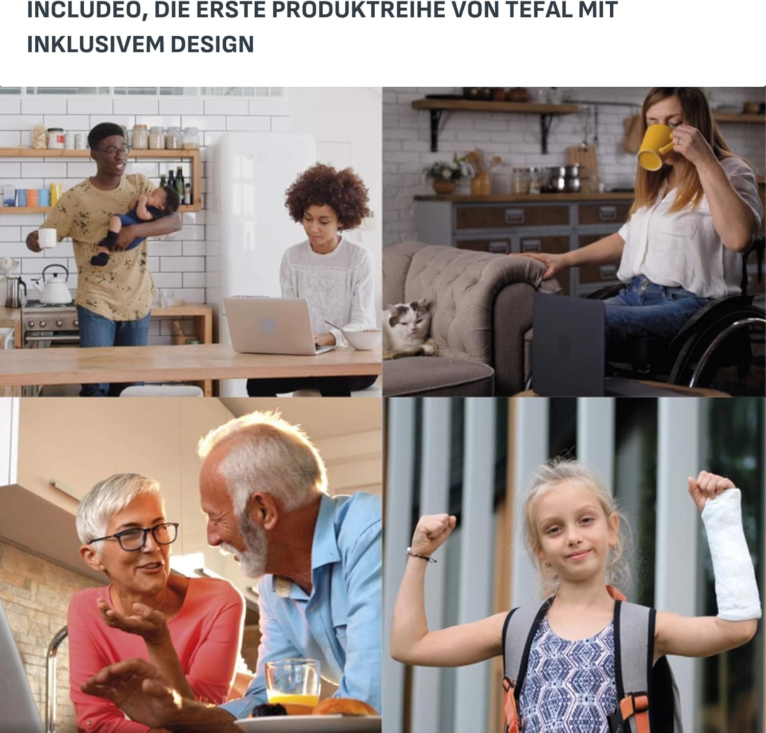 Espressor cu filtru Tefal Includeo, espressor extrem de ușor de utilizat, potrivit pentru dreptaci și stângaci, deschidere automată a capacului, 1,25 l, 10 până la 15 cești, CM533811