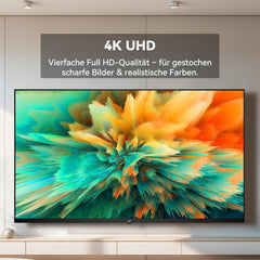 Google TV 4K UHD 139,7 cm (55 inch) cu Google Play și Google Cast integrate, HDR 10, Dolby Vision, Dolby Atmos, Memc, control vocal, negru, 4K, 139,7 cm (55 inch)