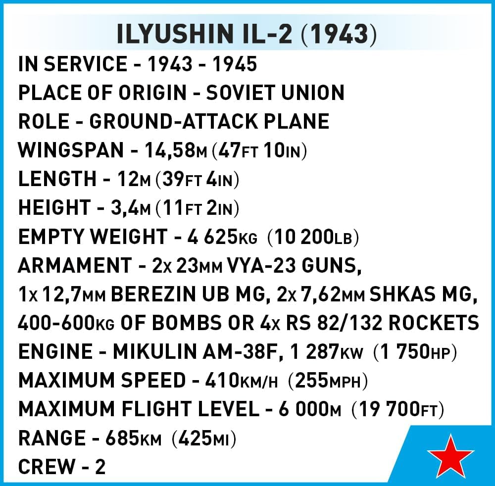 COBI ILYUSHIN IL - 2 (1943)