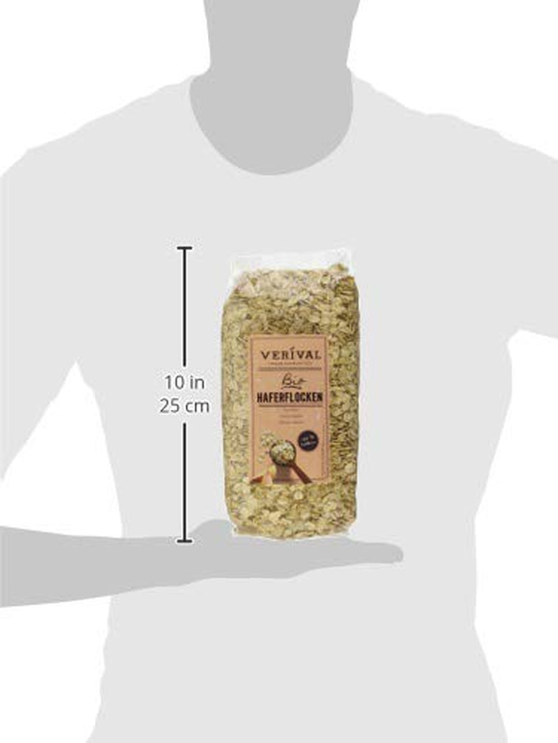 Fulgi de ovăz bio Verival, pachet de 6 (6 x 500 g)