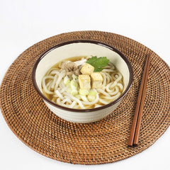 Tăiței instant Allgroo Udon - Miso, supă Udon, picantă, aromată, preparare rapidă - conține 3 porții - 1 x 690 g