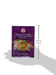 Cock Currypaste Panang, mittlere Schärfe, authentisch thailändisch Kochen, natürliche Zutaten, vegan, halal und glutenfrei (1 x 50 g)