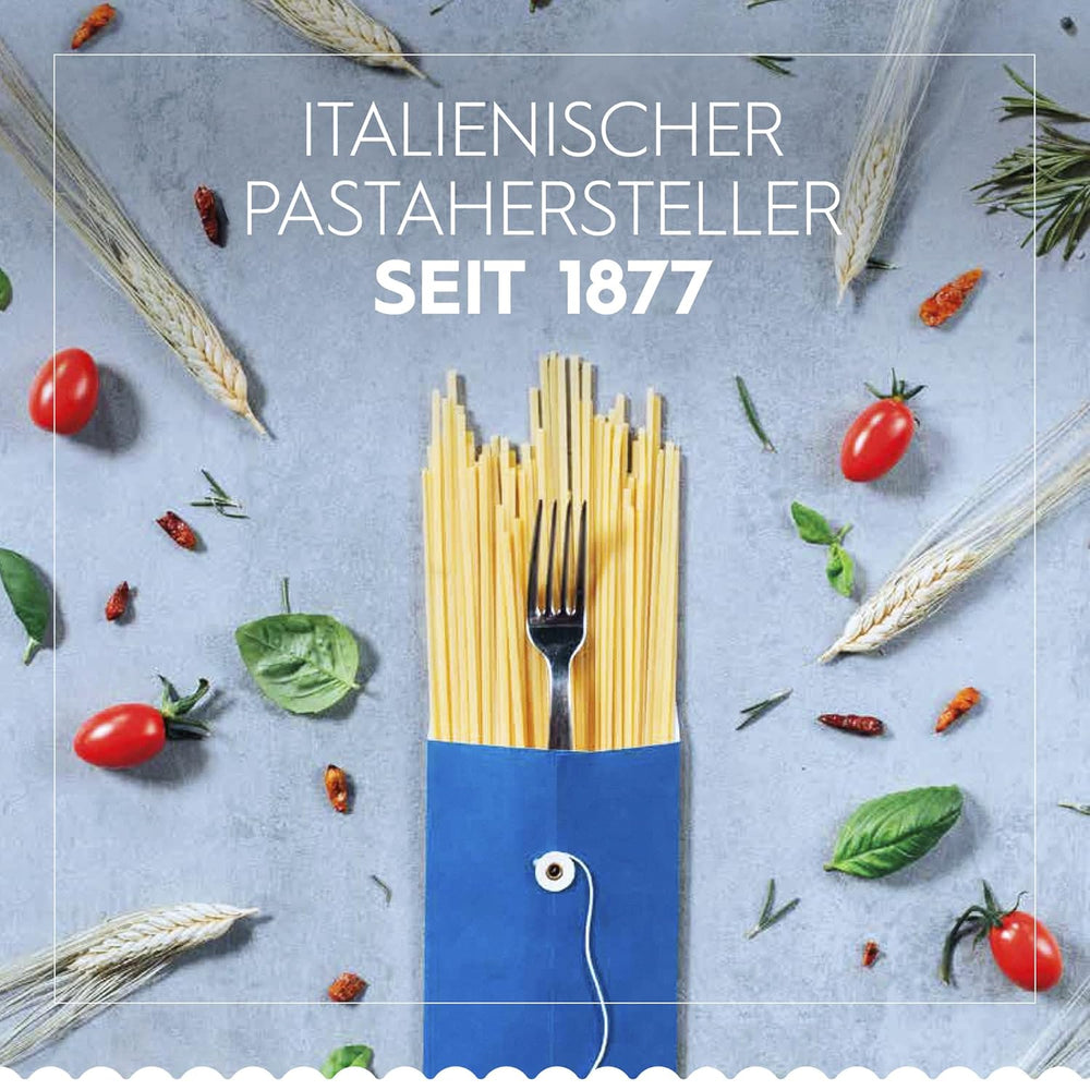 Paste Barilla Classic Spaghettini nr. 3 din grâu dur de înaltă calitate, întotdeauna al dente (1 x 500 g)