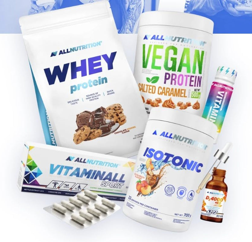 Biscuiți Allnutrition Nutlove cu ciocolată și picături 130g