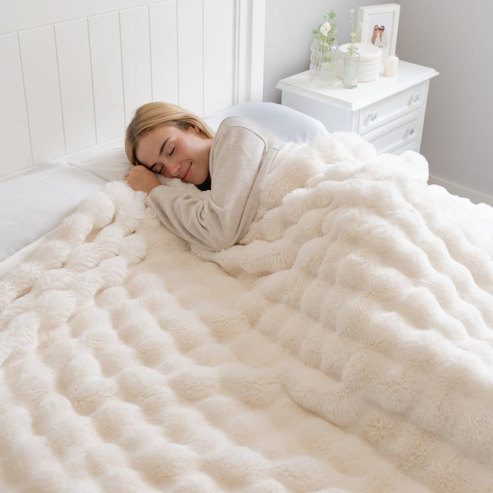 Flamingueo pătură confortabilă - pătură termică, pătură ponderată, poliester, pătură canapea, decorare cameră, pătură fleece, căldură, paturi, pătură, pătură de iarnă Paturi si Cuverturi Besuche den Flamingueo-Store