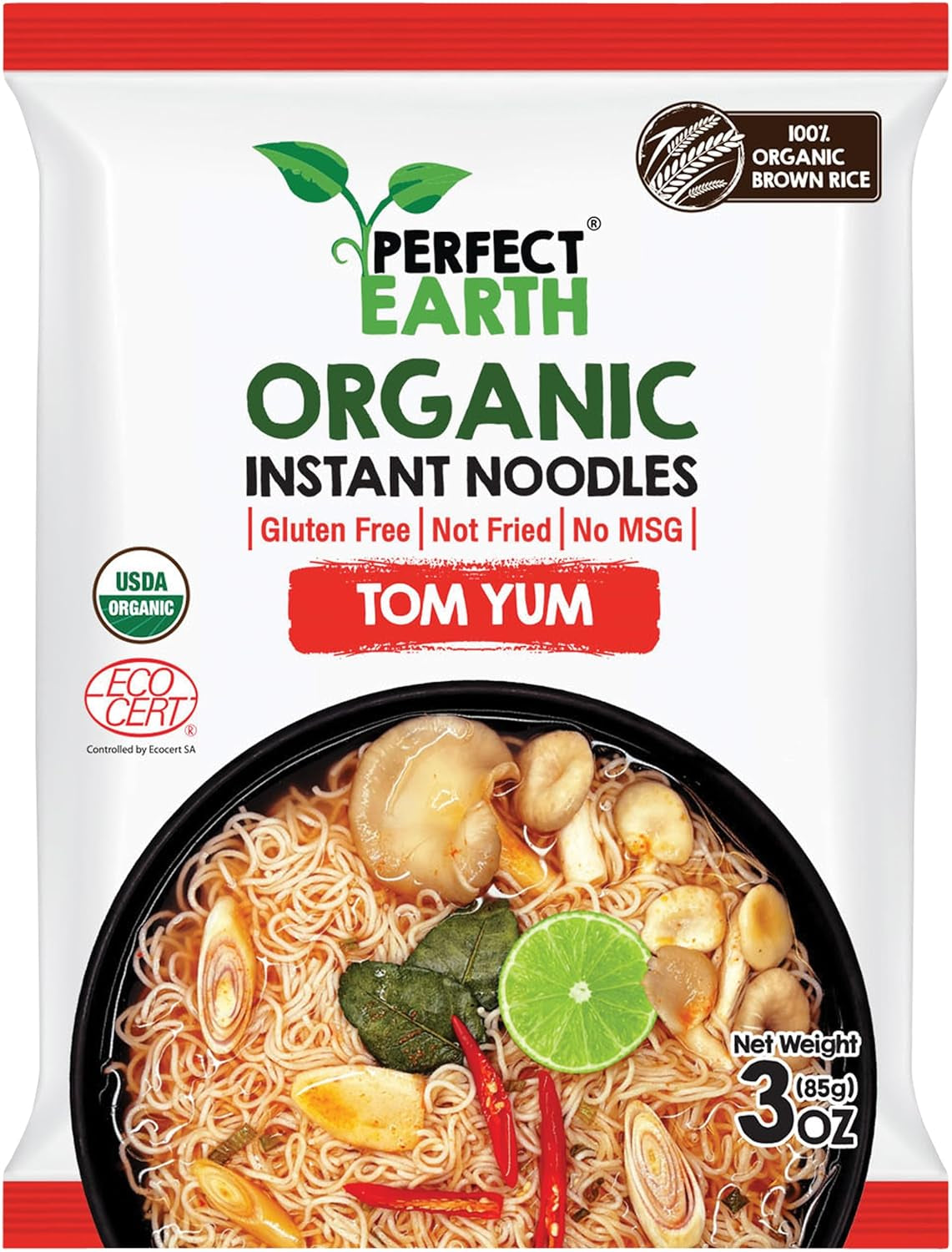 Tăiței instant organici Tom Yum - 1 x 85 g