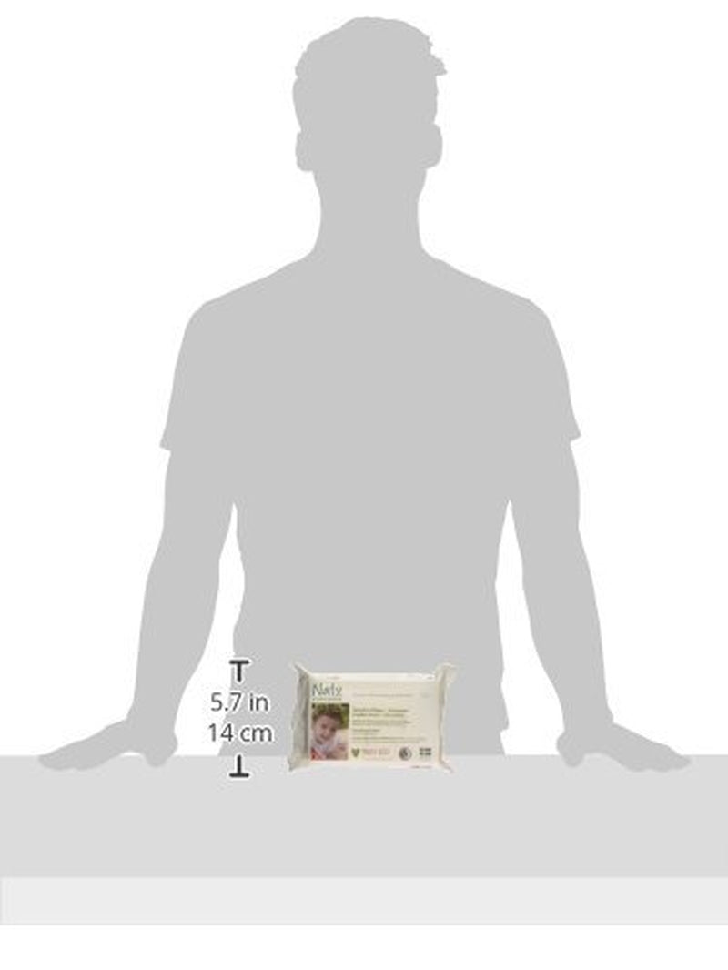 Eco by Naty Babycare, Șervețele umede ecologice pentru bebeluși, fără parfum, 56 de scutece