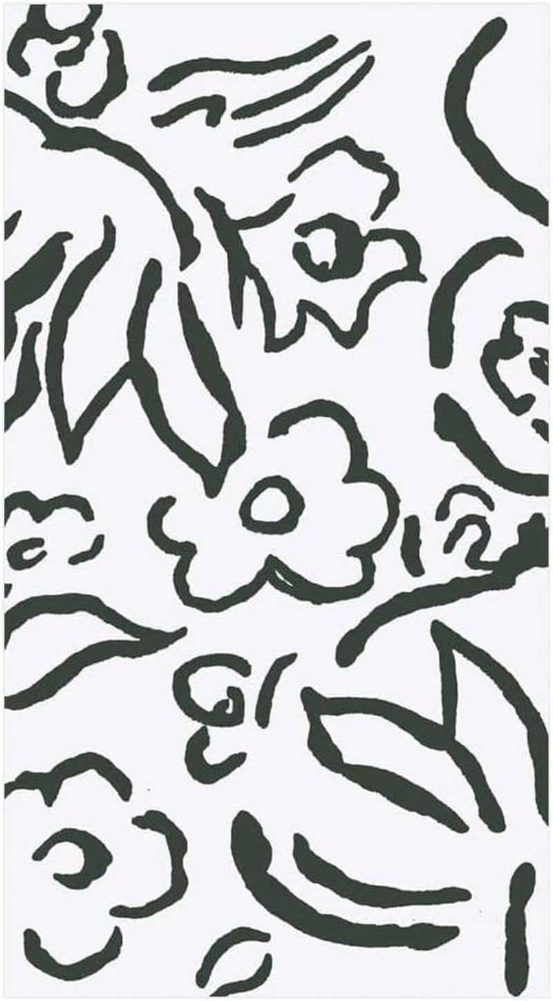 Șervețele de hârtie Matisse pentru prosoape de oaspeți, negre, 15 bucăți per pachet