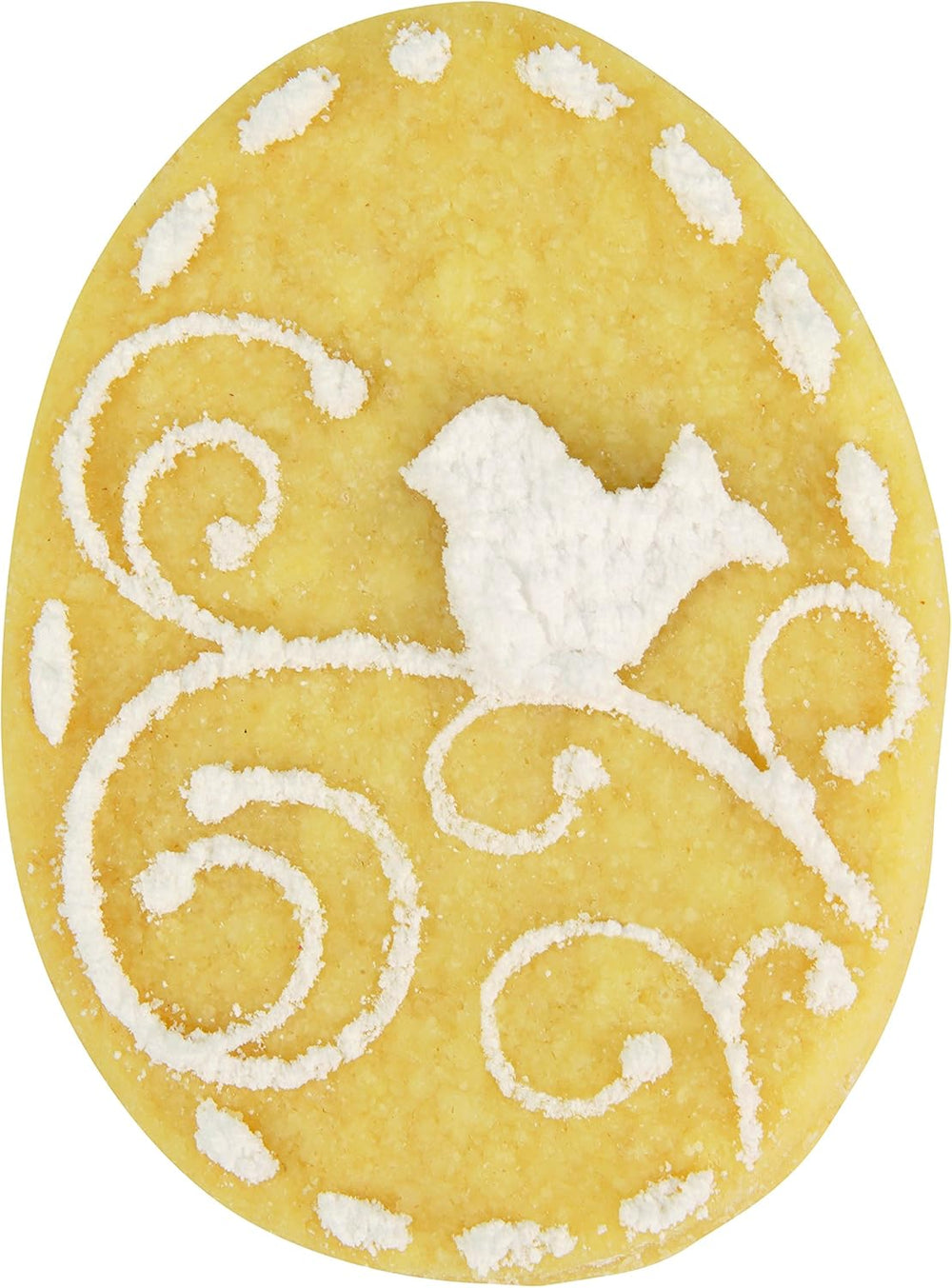 Decupator de ouă Dr. Oetker, inclusiv 4 șabloane decorative din seria „Golden Easter”, matriță pentru fursecuri și biscuiți (culoare: argintiu, alb), cantitate: 1 x set de 5 piese