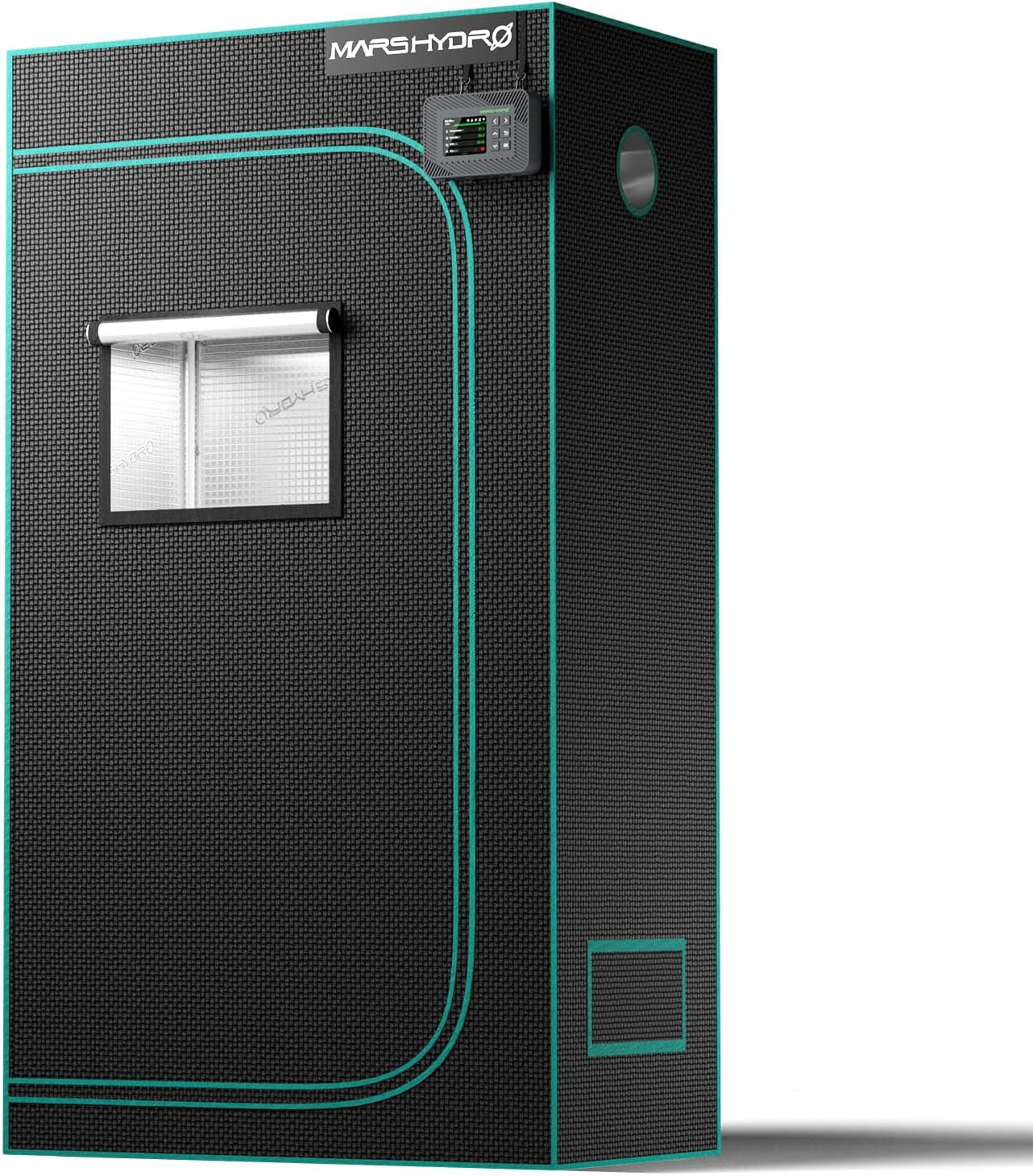 Cort de creștere MARS HYDRO 60x60x140cm, Cort de creștere pentru interior, Corturi de creștere din Mylar reflectorizante pentru hidroponie, Tavă inferioară detașabilă, pentru spațiu de creștere a plantelor