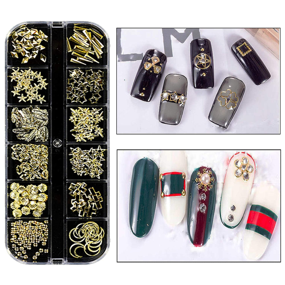 8 Boxen Nail Art Strass Kit - Nail Art Gemischt Strass Set, Nagel Kunst Strasssteine Gems Perlen Edelsteine Bunt Pferdeaugen Strass Für Nageldesign Zubehör Mit 1 Pinzetten Und 1 Strass Picker Für DIY