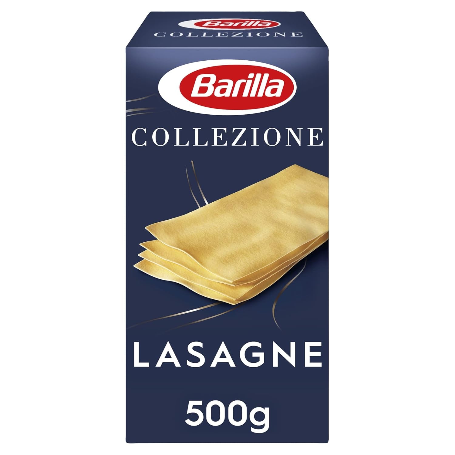 Barilla Collezione Lasagne Paste din grâu dur, întotdeauna al dente, 500g
