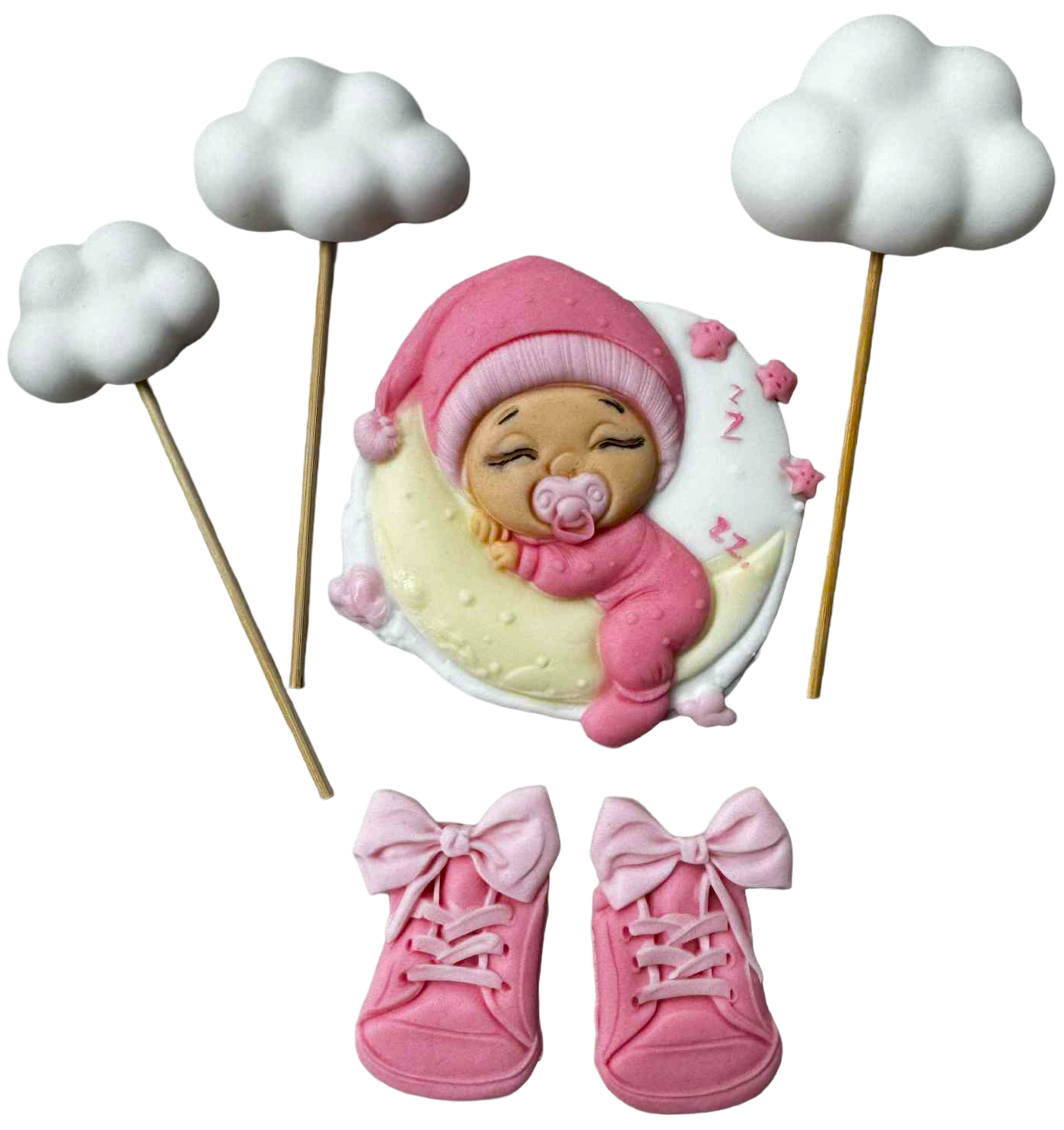 Set 6 decoratiuni comestibile, Botez