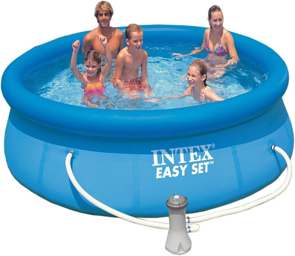 Piscină supraterană Intex Easy Set - pentru copii, 183cm x 183cm x 51cm, 28101NP, albastră