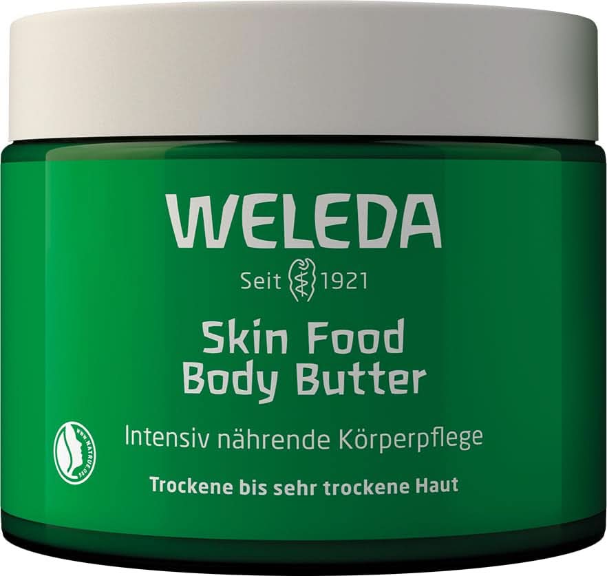 WELEDA Organic Skin Food Body Butter, Cremă unisex de îngrijire a corpului pentru îngrijirea pielii uscate și aspre, 150 ml Duș și baie Naty Shop