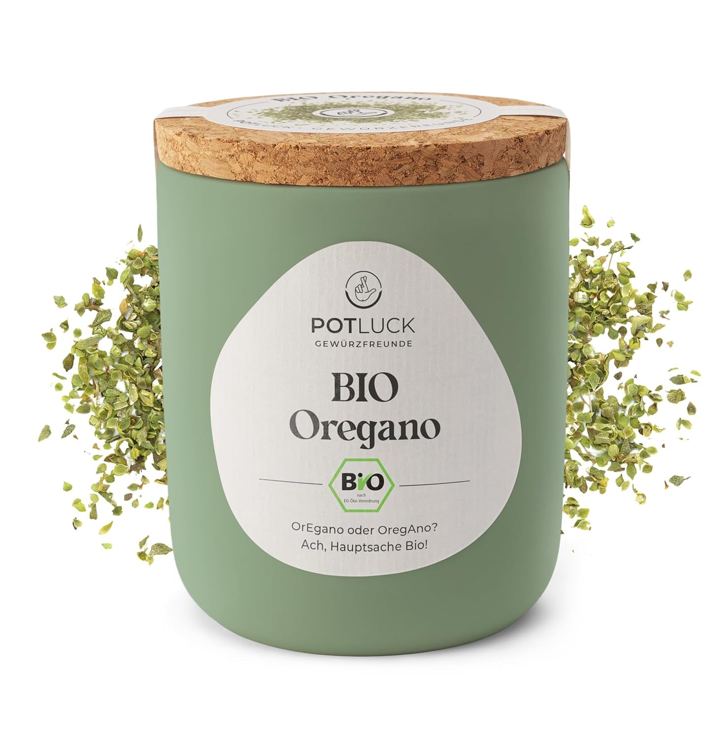 Potluck | Bio Sizilianisches Zitronensalz | Gewürzsalz für Fisch, Meeresfrüchte, Gemüse, Salate und Dressings | 140g im Keramiktopf