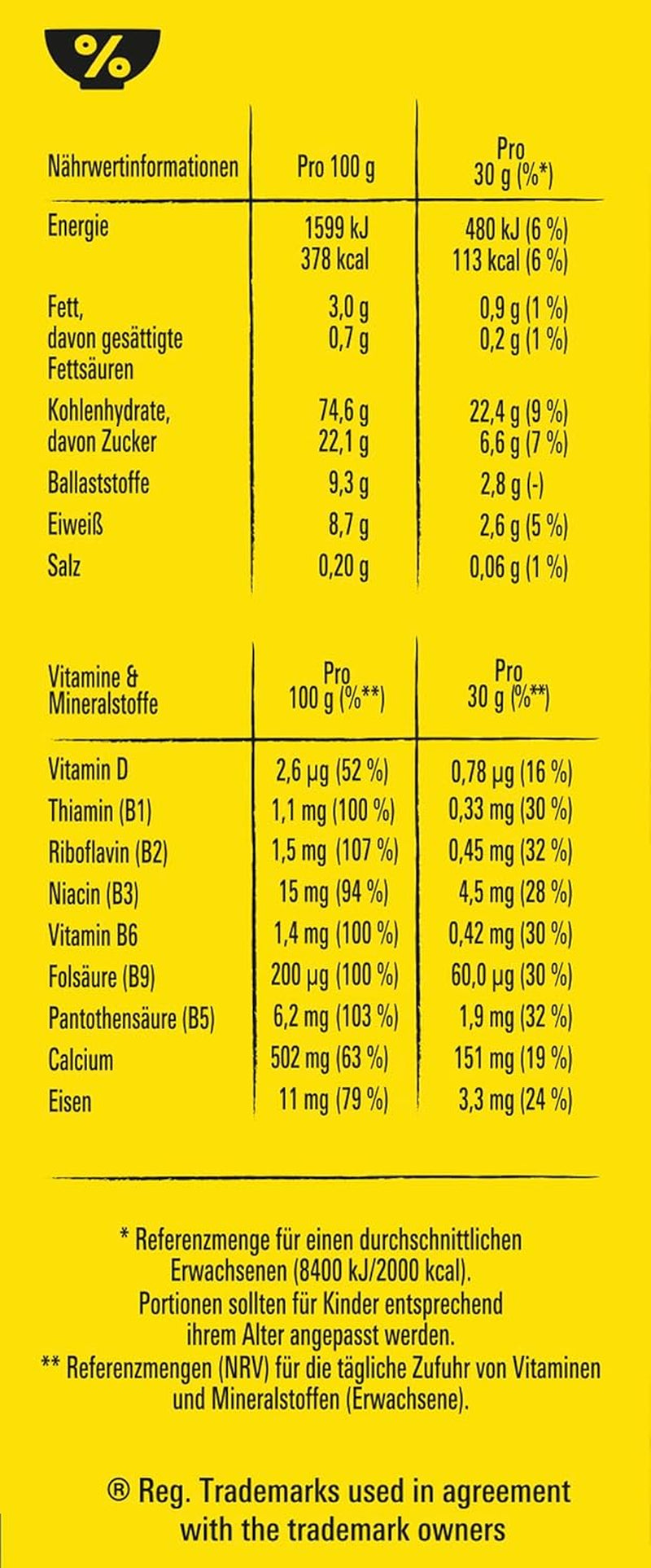 Nesquik Nestlé Nesquik Crunchy Breakfast, Cereale cu ciocolată și cereale integrale, 1 pachet (1 x 330g)