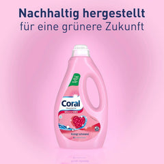 Coral detergent lichid delicat pentru lână și rufe delicate, 23 spalari, 1,15 litri Detergenti Rufe Naty Shop