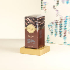 Venchi – Set de 6 tablete asortate de ciocolată cu lapte, 468 g – Fără gluten – Idee de cadou