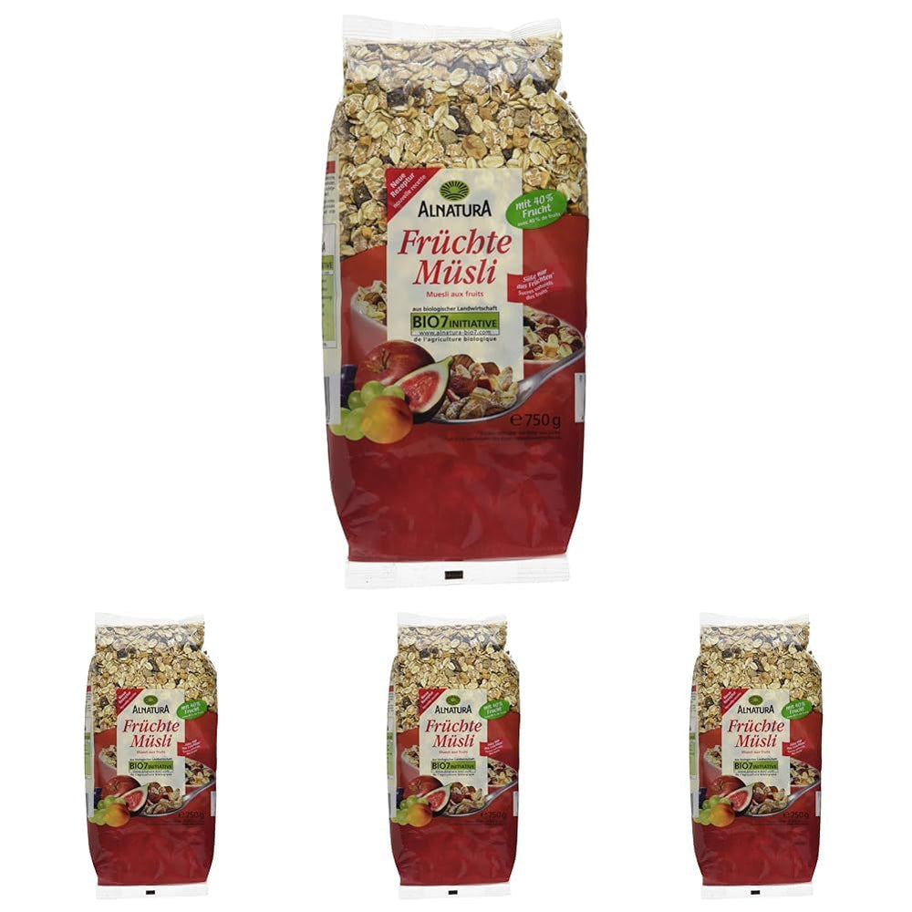 Muesli cu fructe bio, 750g