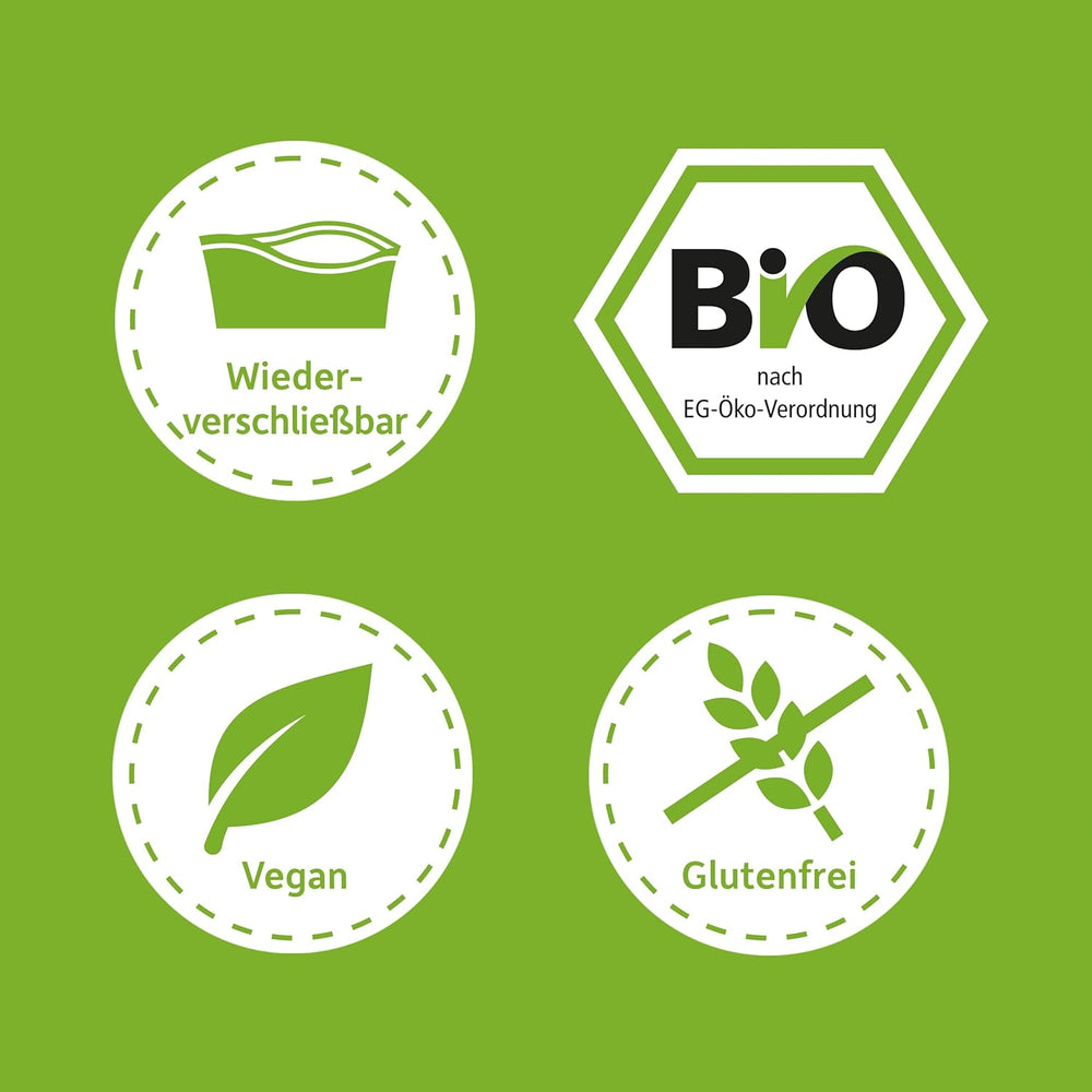 FRECHE FREUNDE Jeleuri organice cu fructe, măr, zmeură și acadele de orez, gustare dulce-fructată pentru copii, fără gluten, vegană, pachet de 20 (20 x 30g)