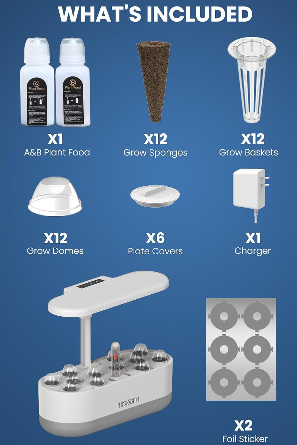 Sistem de creștere hidroponică, 12 păstăi