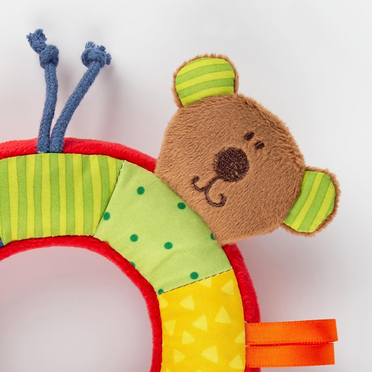 SIGIKID 40490 Inel activ Baby Activity PlayQ Fete și băieți jucărie pentru copii recomandată de la 3 luni multicolor Jucarii Bebe Naty Shop