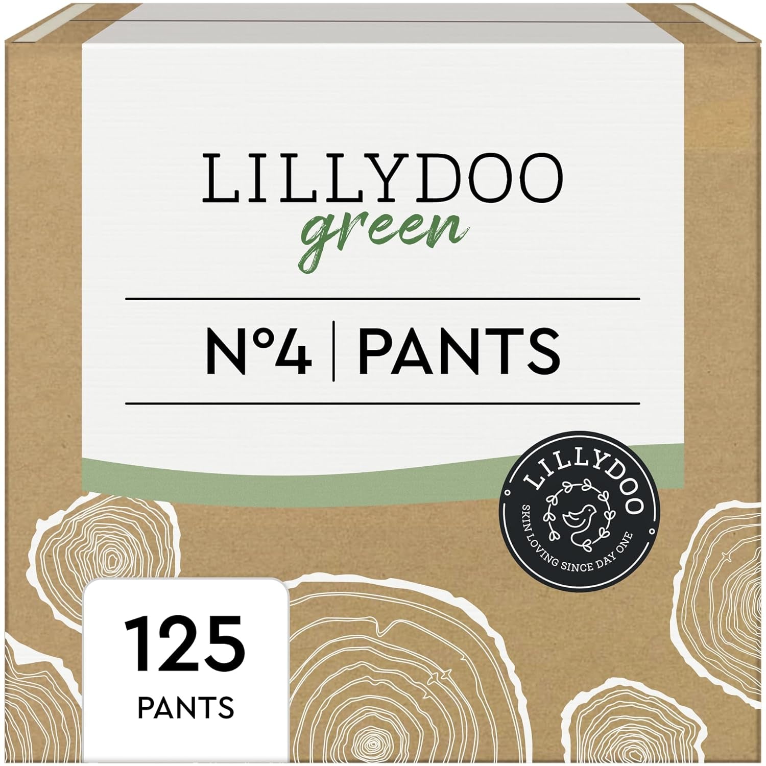 Pantaloni ecologici LILLYDOO, mărimea 7 (17+ kg), cutie lunară (85 bucăți)