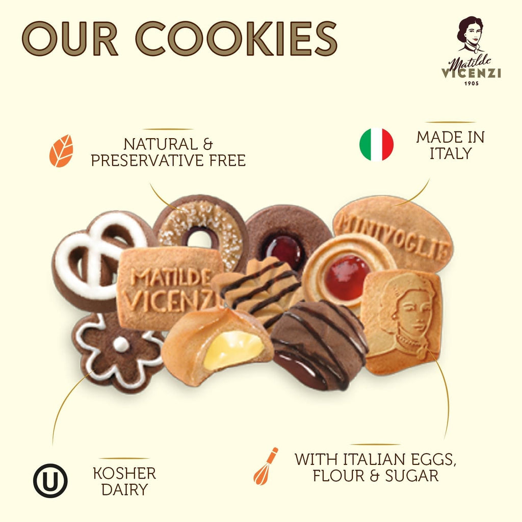 Sambanuts Matilde Vicenzi Minivoglie (tavă metalică rotundă 500G)