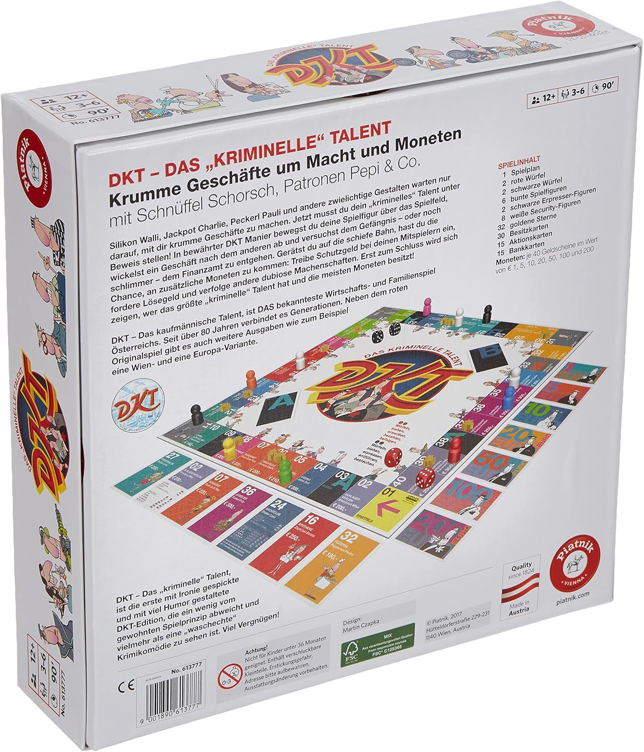 Piatnik PIA06137 6137 DKT Talentul criminal