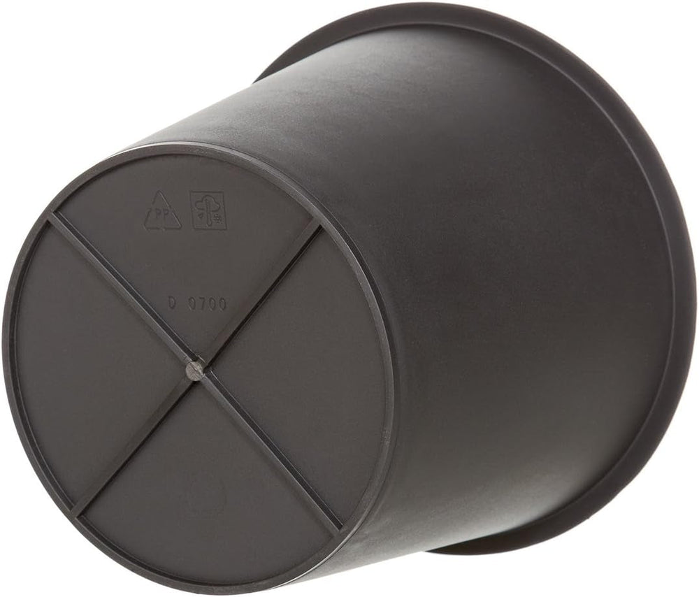 Ghiveci universal Dehner, Ø 35 cm, Înălțime 30 cm, Plastic, Negru