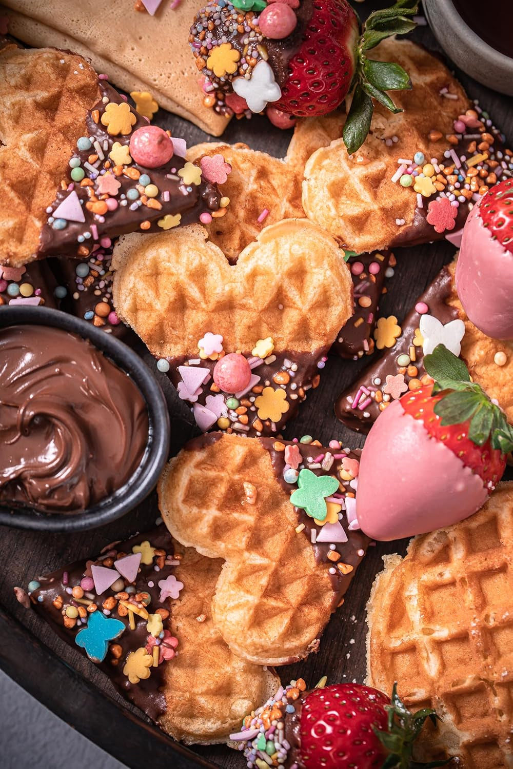 RUF Waffel-Mix, Großpackung, Grundmischung Zur Herstellung Von Waffeln Im Waffeleisen, Für Großküchen, Kantinen, Hotels Und Restaurants, 1 X 2500G Amestec pentru copt si gatit Naty Shop