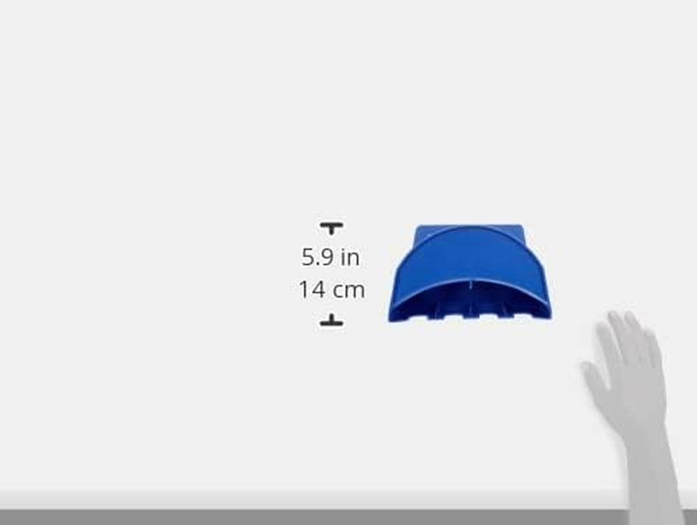 TATAY 42001 - Dispozitiv de agățare pentru furtun de grădină, 25 x 14 x 15 cm, albastru