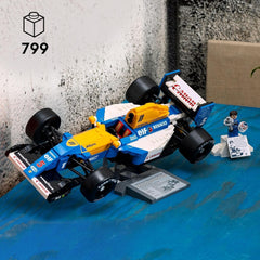 LEGO Icons Williams Racing FW14B cu Nigel Mansell - Set de mașini model F1 cu minifigurine cu pilot de curse de colecționat - Decorațiune de birou cu suport - Cadou pentru adulți și adolescenți fani ai sporturilor cu motor 10353 Seturi de constructie Besuche den LEGO-Store