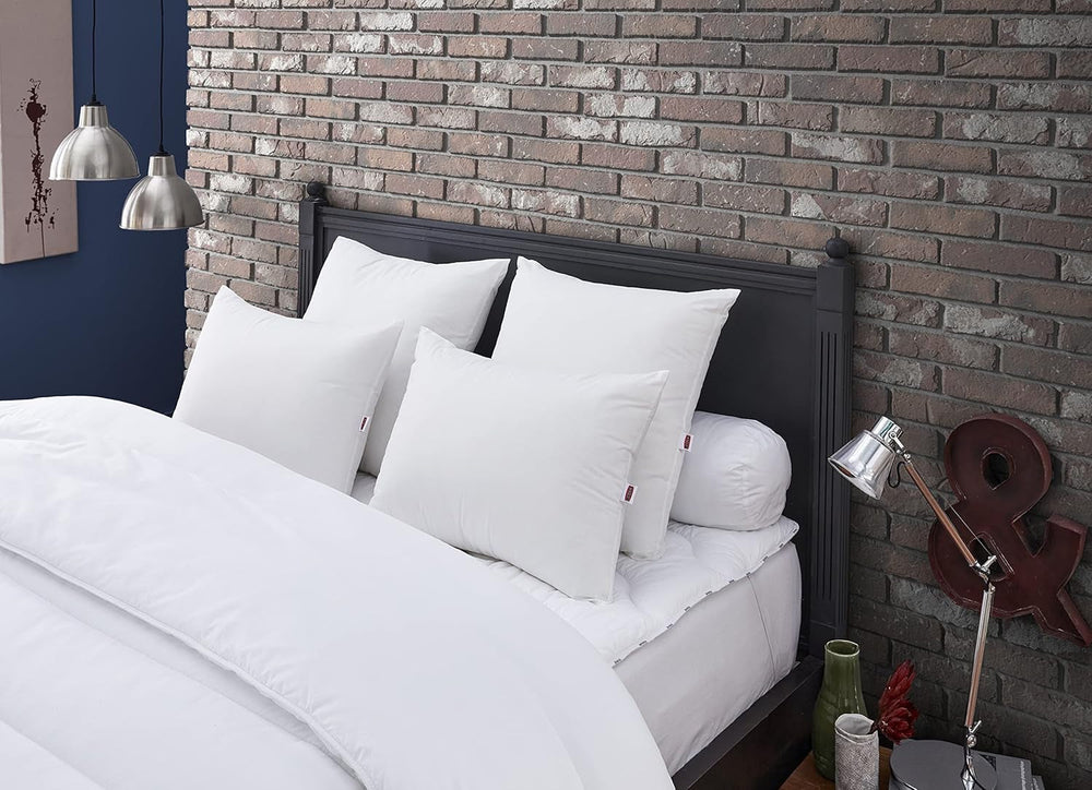 DODO OFM60 Pernă ergonomică din latex, 60 X 60 cm, alb Perne standard Naty Shop