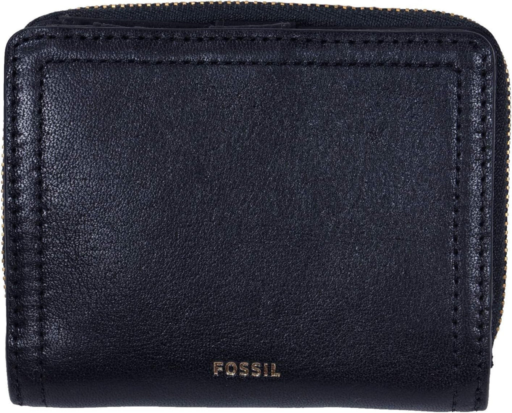 Fossil Ladies Logan Multifuncțional Portofel Femei Naty Shop Negru 11.1125 Cm X 2.54 Cm X 8.89 Cm