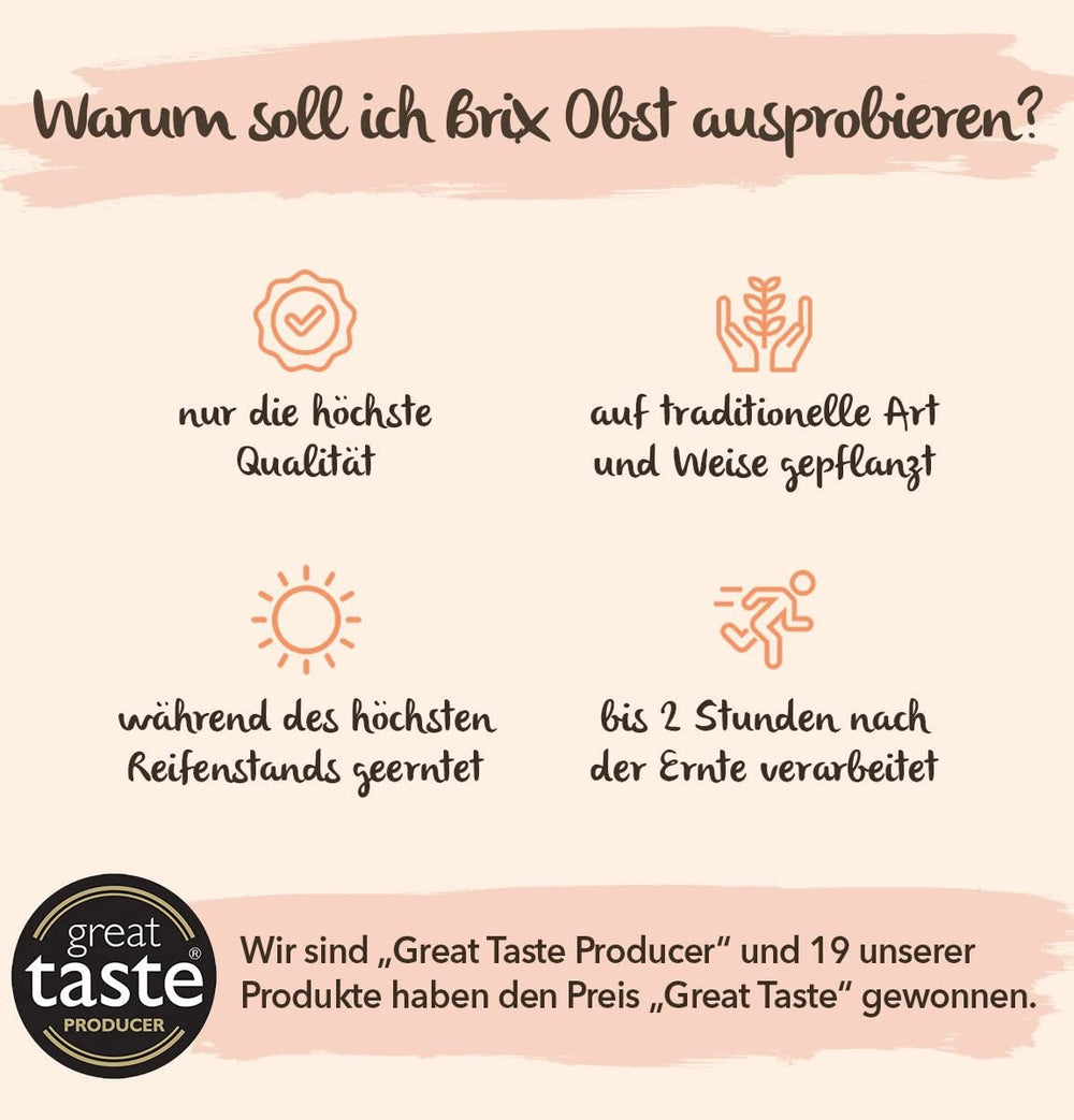 Fructe liofilizate BRIX | Amestec natural, uscat, de fructe tropicale 80 g | Premiul Great Taste pentru fructe uscate | Fără OMG, fără gluten, vegan, vitaminele sunt păstrate Produse deshidratate Naty Shop