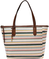 Geantă de damă Fossil Williamson Genti Femei Naty Shop Maro și dungi